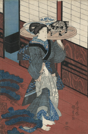Los 293 - Kunisada, Utagawa - Bijin-ga. Schöne Frauen.  - 0 - thumb