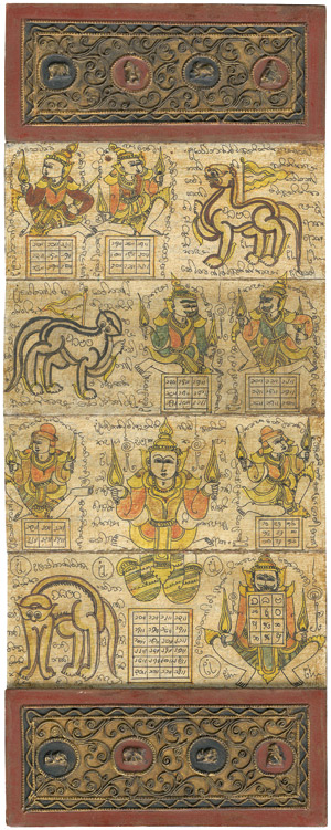 Los 298 - Tattoo-Bücher - aus Burma. 10 Handschriften - 0 - thumb