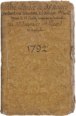 Los 1303 - Jourgniac Saint-Méard, François de - Mon agonie de trente-huit heures, ou recit de ce qui m'est arrivé - 0 - thumb