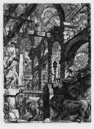 Los 5329 - Piranesi, Giovanni Battista - Löwen Bas-Relief - 0 - thumb