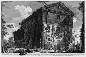 Los 5337 - Piranesi, Giovanni Battista - Veduta del Tempio di Bacco - 0 - thumb