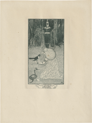 Lot 7122, Auction  121, Vogeler, Heinrich, Die Schlangenbraut