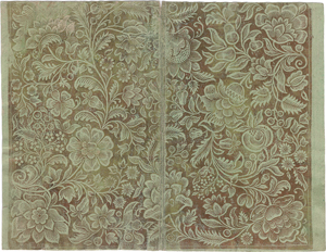 Lot 5366, Auction  122, Brokatpapier, Meyer, Johann Wilhelm: Ranken mit Blüten und Früchten
