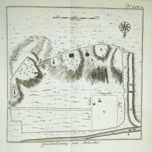 Los 19 - Pococke, Richard - Beschryving van het Oosten. 6 Bände. Utrecht, Paddenburg, 1776-1786. - Erste holländische Ausgabe - 2 - thumb