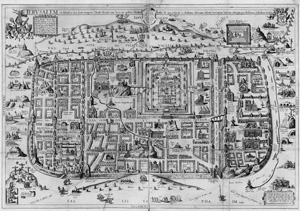 Los 57 - Adrichem, Christian van und  - Theatrum Terrae sanctae. Köln, Birkmann für Mylius, 1628 - 0 - thumb