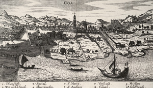 Lot 76, Auction  125, Wagner, Johann Christoph, Goa. Kupferstich. 1685