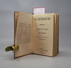 Los 80 - Baedeker, Karl - St. Petersburg und Umgebung. Leipzig 1913. - Zweite und letzte Auflage - 7 - thumb