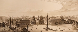 Lot 129, Auction  125, Pronti, Domenico, Roma. Lithographie. Rom um 1860