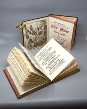 Los 140 - Scheuchzer, Johann Jacob - Natur-Historie des Schweizerlandes. 2. Aufl. 3 Bände. Zürich, Heidegger, 1752 - 8 - thumb