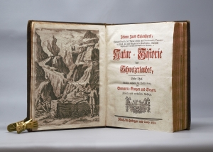 Los 140 - Scheuchzer, Johann Jacob - Natur-Historie des Schweizerlandes. 2. Aufl. 3 Bände. Zürich, Heidegger, 1752 - 9 - thumb