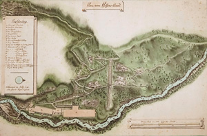 Los 149 - Vogel, David - Plan vom Pfeffers-Baad. Kolorierte Zeichnung. Zürich, D. Vogel, 1793 - 0 - thumb