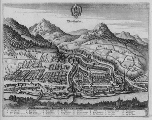 Lot 155, Auction  125, Zeiller, Martin, Topographia Provinciarum Austriacarum. Sammelband mit 4 Topographien. Frankfurt, Erben Merian, um 1690 bis nach 1736