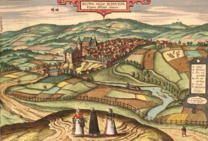 Los 162 - Braun, Georg und Franz Hogenberg - Konvolut von 8 Kupferstichen zu Deutschland. Köln 1575-1620 - 0 - thumb