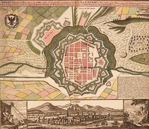Los 192 - Seutter, Matthaeus - Konvolut von 9 kolorierten Kupferkarten zu Deutschland. Augsburg 1710-1755 - 0 - thumb