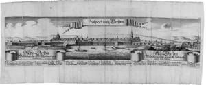 Los 200 - Weck, Anton - Der Chur-Fürstlichen ... Haupt-Vestung Dresden. Nürnberg, C. S. Froberger für J. Hoffmann, 1680. - Zweiter Druck - 0 - thumb