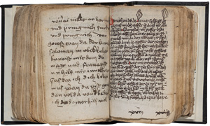 Los 1015 - Johannes von Neumarkt - Mystische Sammelhandschrift. Deutsche Handschrift auf Papier. Nürnberg, St. Katharina, 2. Drittel des 15. Jahrhunderts. - Umfangreiche spätmittelalterliche Sammelhandschrift - 2 - thumb