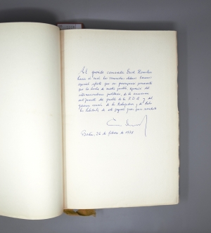Los 3268 - Neruda, Pablo - Canto General. Mexico City 1950. - Exemplar mit Widmung von Luis Corvalán an Erich Honecker - 3 - thumb