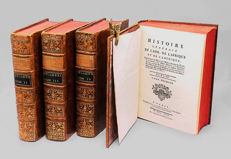 Lot 24, Auction  125, Roubaud, Pierre Joseph André, Histoire générale. Paris, Des Ventes De La Doué, 1770-1772. - Erste Ausgabe