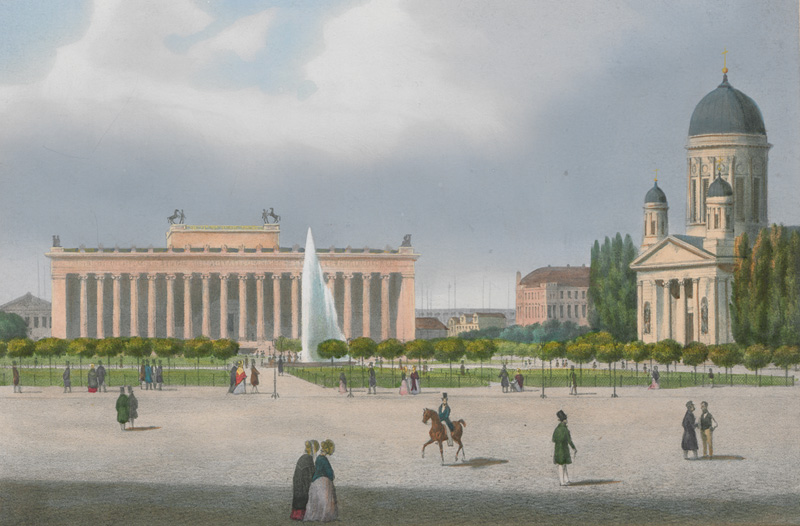 Lot 236, Auction  125, Lütke, Ludwig Eduard, Ansichten von Berlin und Potsdam. 19 Lithographien. Berlin, E. H. Schröder, ca. 1850