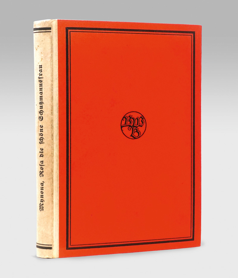 Lot 3264, Auction  125, Mynona, Rosa die schöne Schutzmannsfrau. Leipzig, Verlag der Weißen Blätter, 1913. - Erste Ausgabe der ersten Veröffentlichung Friedlaenders unter dem Pseudonym "Mynona"