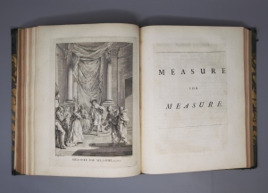 Los 2106 - Shakespeare, William - The works in six volumes. Oxford, Theater, 1744. - Vollständige Reihe mit den Vorworten von A. Pope und N. Rowe - 4 - thumb