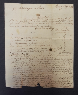 Los 2633 - Schlesinger, Adolph Martin - Geschäftskorrespondenz seiner Musikalienhandlung. 1797-1834 - 4 - thumb