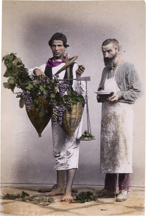 Lot 4090, Auction  126, Sommer, Giorgio, Neapolitan street peddlers