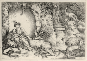 Lot 5055, Auction  126, Castiglione, Giovanni Benedetto, Circe verwandelt die Gefährten des Odysseus in Tiere