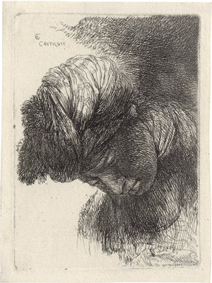 Lot 5057, Auction  126, Castiglione, Giovanni Benedetto, Die Folge der Kleinen Orientalenköpfe