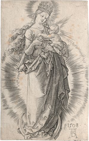 Lot 5078, Auction  126, Dürer, Albrecht, Maria mit der Sternenkrone