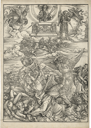 Lot 5099, Auction  126, Dürer, Albrecht, Der Engelkampf