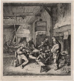 Lot 5114, Auction  126, Dusart, Cornelis, Der Geigenspieler in der Dorfschenke