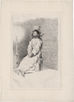 Lot 5290, Auction  126, Goya, Francisco de, El Agarrotado