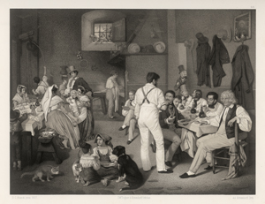 Los 5386 - Kittendorf, Johan Adolph - Billeder efter Danske Malere - 0 - thumb