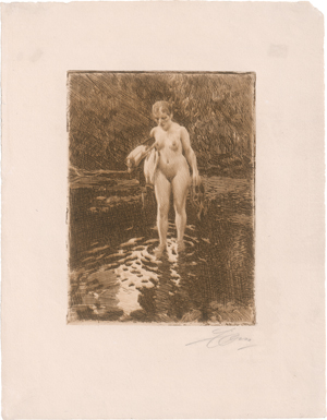 Lot 5417, Auction  126, Zorn, Anders, Die Furt