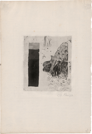 Lot 5450, Auction  126, Klinger, Max, Katze mit säugende Jungen