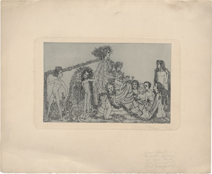 Lot 5456a, Auction  126, Roller, Mileva Antonia, Allegorie des Frühlings