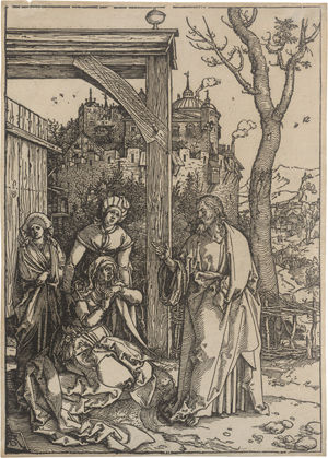 Lot 5545, Auction  126, Dürer, Albrecht, Christi Abschied von seiner Mutter