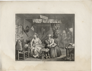Lot 5593, Auction  126, Hogarth, William, A Harlot's Progress