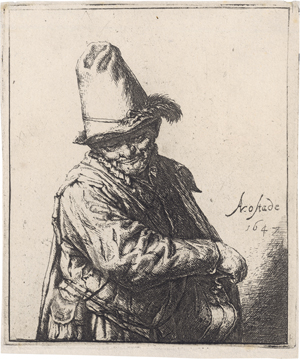 Lot 5636, Auction  126, Ostade, Adriaen van, Der Leiermann