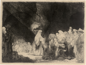Lot 5665, Auction  126, Rembrandt Harmensz. van Rijn, Die Darstellung im Tempel