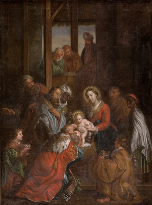 Lot 6016, Auction  126, Hofmann, Samuel, Die Anbetung der Könige