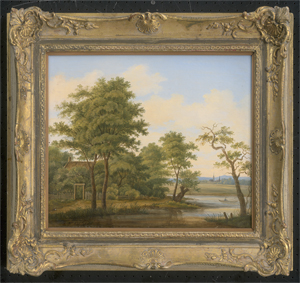 Los 6065 - Kobell, Ferdinand - zugeschrieben - Sommerliche Flusslandschaft - 1 - thumb