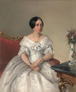 Lot 6068, Auction  126, Oeconomo, Aristides, Bildnispaar eines Akademischen Legionäres und seiner Frau