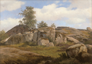 Lot 6098, Auction  126, Petzholdt, Ernst Christian Frederik, Felslandschaft im Harz