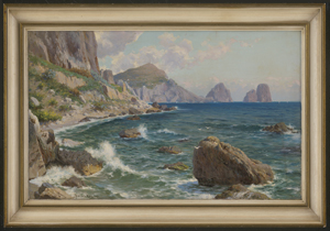 Los 6130 - Hay, Bernardo - Küstenpartie auf Capri mit den Faraglioni-Felsen - 1 - thumb