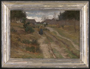 Los 6156 - Kampf, Eugen - Flandrische Dorfstraße im Herbst - 2 - thumb