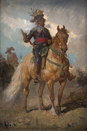 Lot 6171, Auction  126, Braun, Louis, Heerführer des Dreißigjährigen Krieges mit Kommandostab