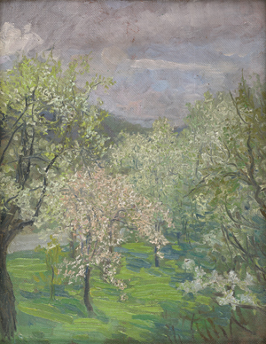 Los 6211 - Goltz, Alexander Demetrius - Blühende Obstbäume in der Wachau - 0 - thumb