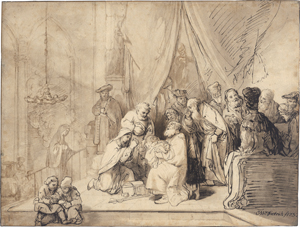 Lot 6540, Auction  126, Dietrich, Christian Wilhelm Ernst, Die Darstellung Christi im Tempel